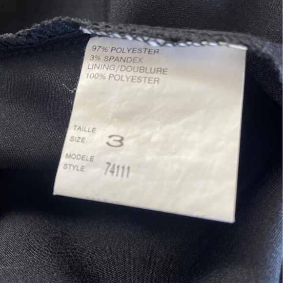 Black Sleeveless Satin Evening Gown size 4 - Picture 10 of 10